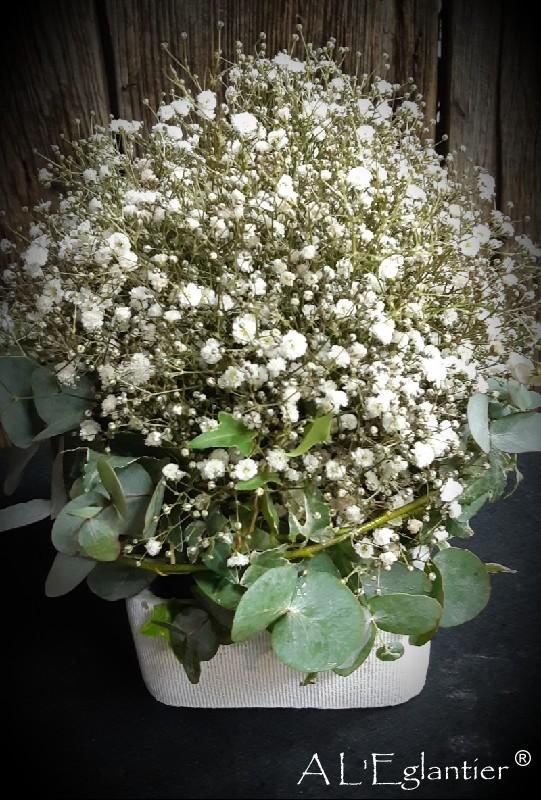 Bouquet de gypso
