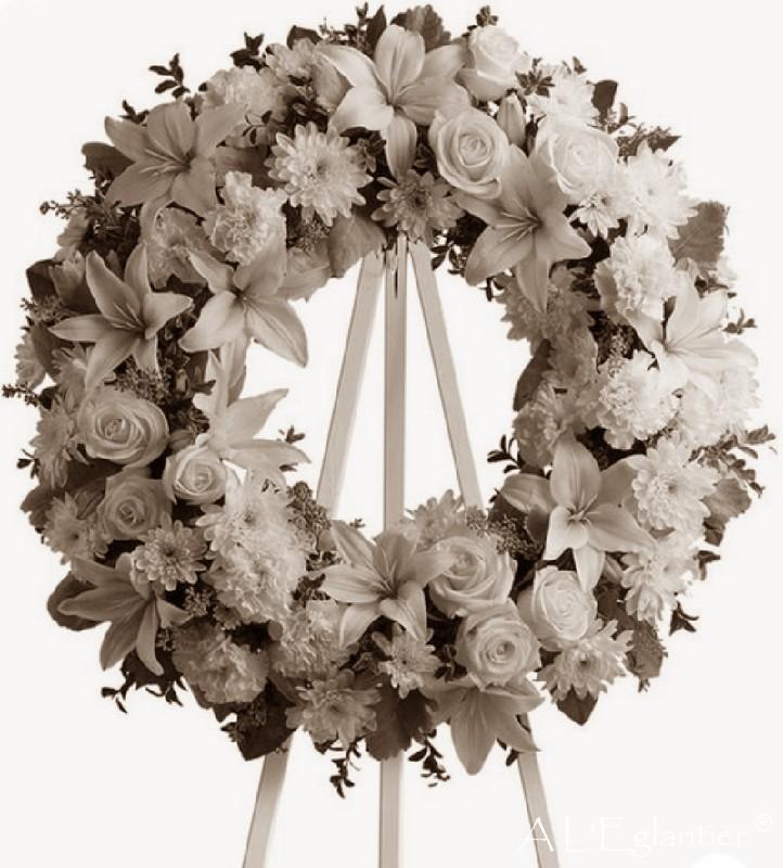 Couronne sur pied classqiue