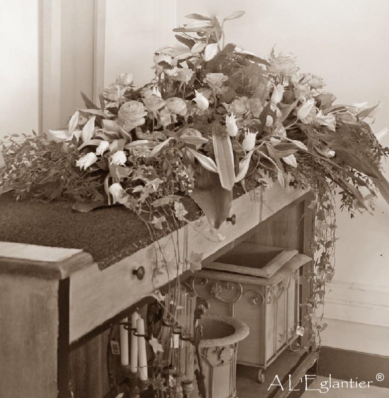 Dessus de cercueil jardin