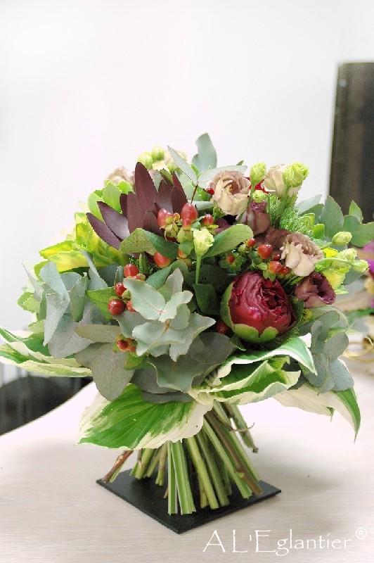 Bouquet rond champetre