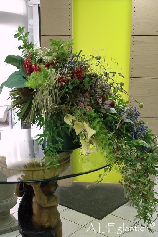 Bouquet design champetre