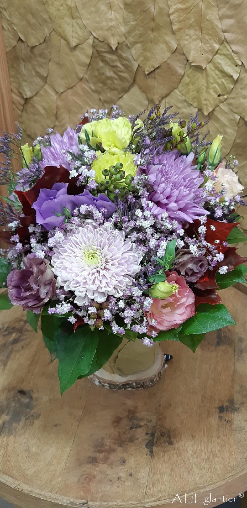 Bouquet deuil classique 