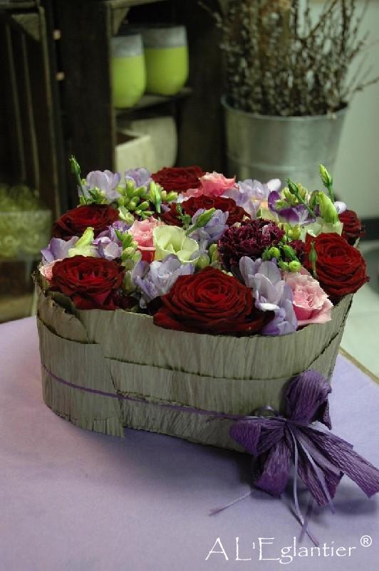 Coussin contraint en feuilles