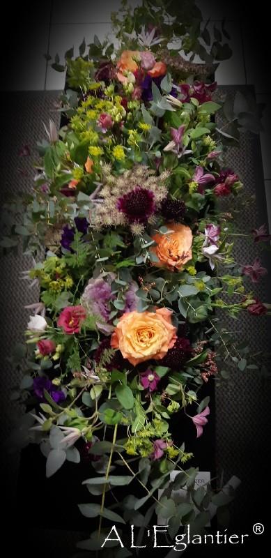 Raquette deuil champetre