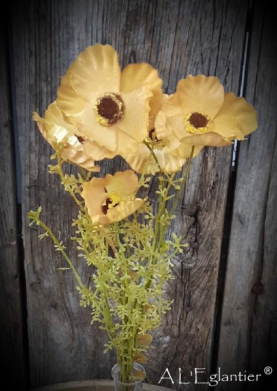Poppy *5 53 cm Goild Yellow